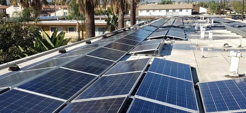 solar panel cleaning for commercial