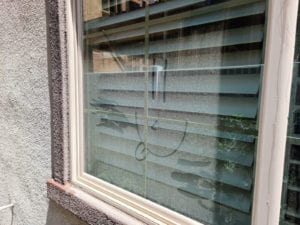 model home window cleaning before